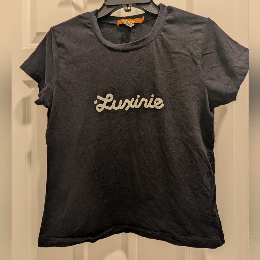 Luxirie By LRG Black Women's T-Shirt Size XL